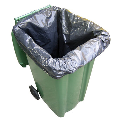 C055 - Rubbish Bags 120L Black LDBIN120APRH 100 Bin Liners